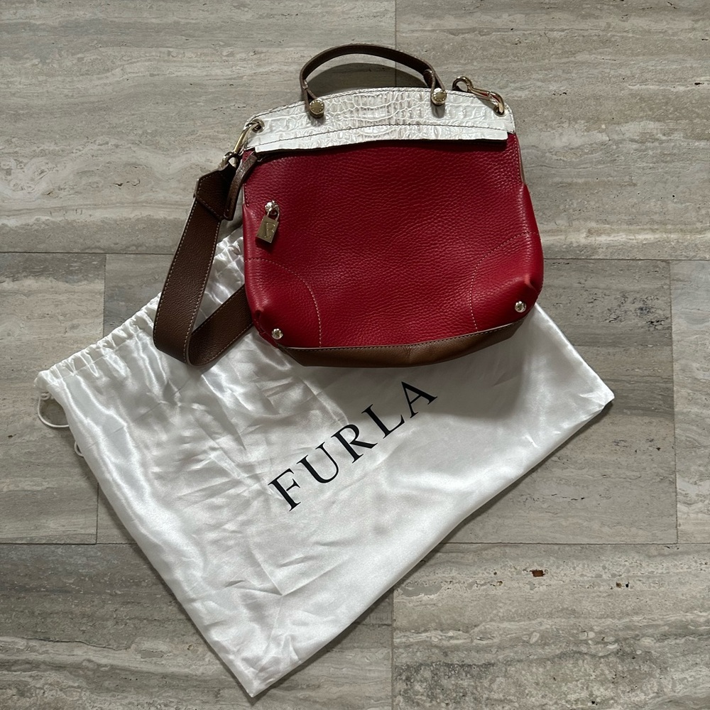 Furla Leather Shoulder Purse